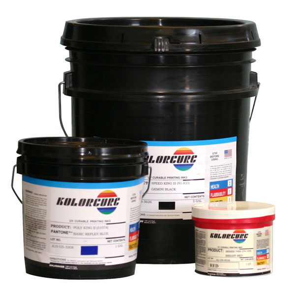 <p> <h3> 7100 Series Container Decorating</h3> Series 7100 is a press-ready UV ink formulated specifically for the container decorating industry.  Properly cured, these inks will exhibit excellent adhesion and superior resistance to solvents, water, and chemicals typically packaged in these containers.  Other important features include flexibility and fast curing during high speed printing. </p>