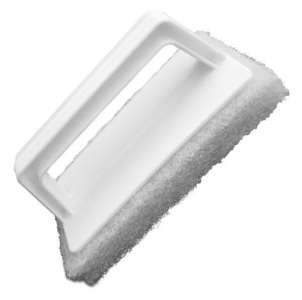 EACH -  GRIP & SCRUB NON-ABRASIVE PAD WHITE image