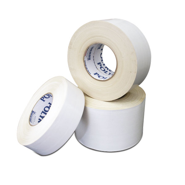 This white tape type is poly coated for extra solvent resistance. This tape is excellent for the screen printer who wants tape to adhere and stay on the screen through numerous washings with solvent. <br /><br /> <span style=color:red>Click "Read More" below to see tape comparison chart.</span>