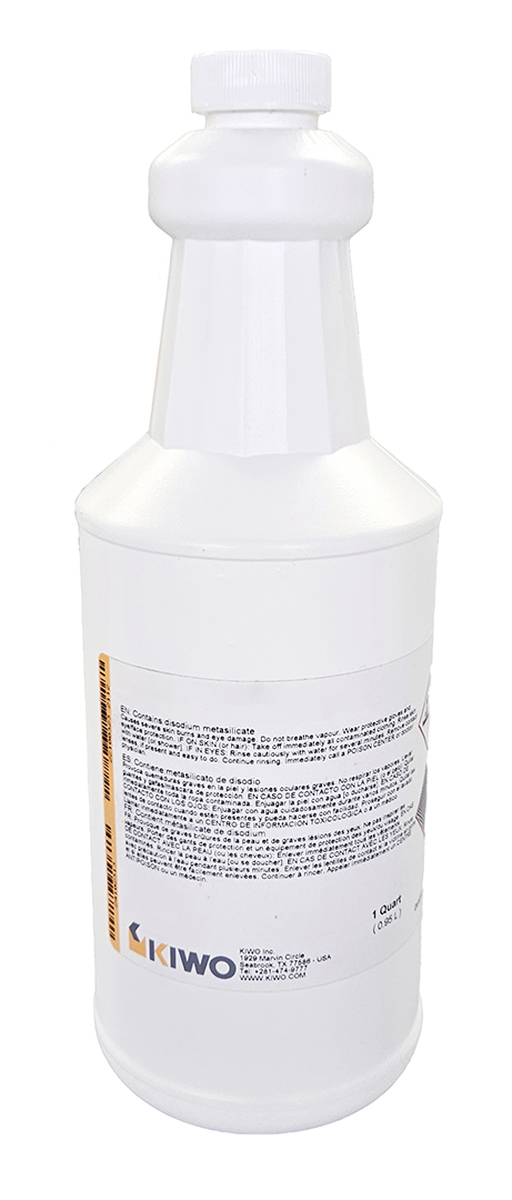 STENCIL REMOVER 1:20/1:50 concentrate is a highly concentrated liquid emulsion remover for de-coating polymer-based direct emulsions and capillary films. STENCIL REMOVER 1:20/1:50 concentrate provides maximum efficiency when diluted with 20 parts water but may be diluted with up to 50 parts water depending on the type of emulsion and desired effectiveness. STENCIL REMOVER 1:20/1:50 concentrate does not crystallize when drying and is suitable for use in automatic reclaiming equipment.