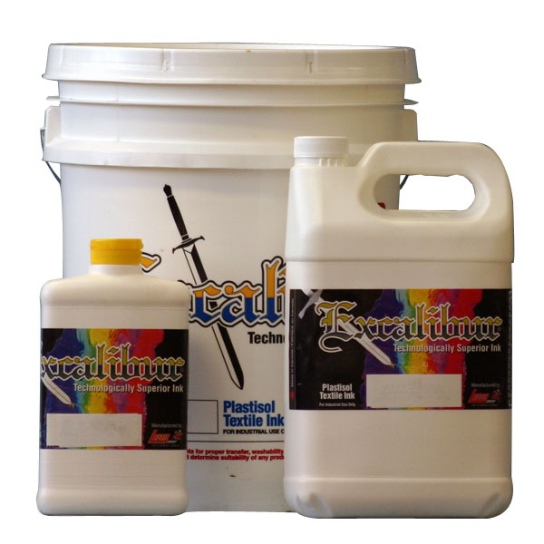 501 Curable Reducer is a perfectly balanced reducer that can  be used in virtually any quantity. It will not affect the cure ability of the ink. It is ideal for general viscosity reduction. It can be used to achieve a softer hand. It is recommended to be used in most direct printing plastisol inks including: Excalibur 500/550 and 600 Series Plastisol Inks. Please Note: The print opacity may be reduced with the addition of 501 Reducer.