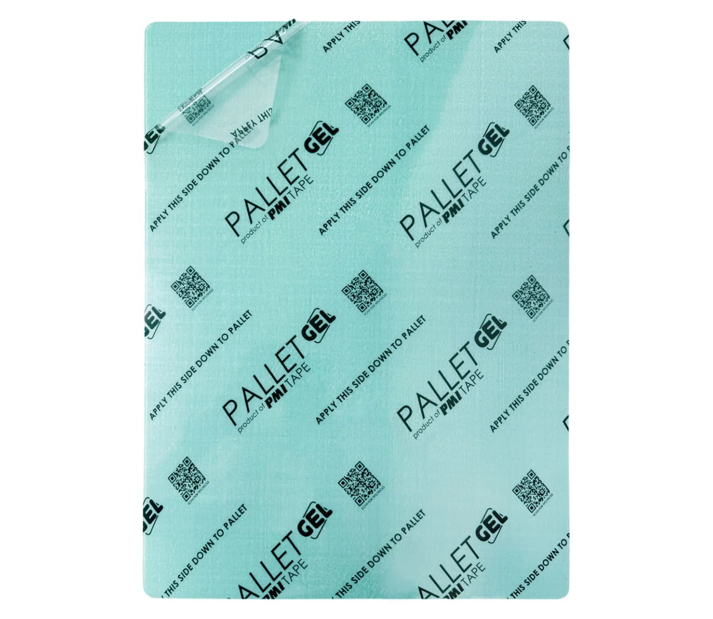 <p><b>Durable 1mm thick Gel adhesive on the garment side</b><br> Lasts for several months<br> Lint can be cleaned off with water and a scrub pad</p> <p><b>PalletGel changes color from green to yellow when your pallets are warmed to 120F</b><br> Warm/Preheated Pallets:<br> Allow ink to flow through mesh smoothly<br> Help prevent ink from sticking to the bottom of your screens<br> Ensure consistency so your first print will be like your last<br> Speed up flash time<br> <p><b>PalletGel is applied directly to the pallets</b><br> No need for paper pallet tape</p> <p><b>Film release liners on both sides</b><br> Allow for a smooth application</p>
