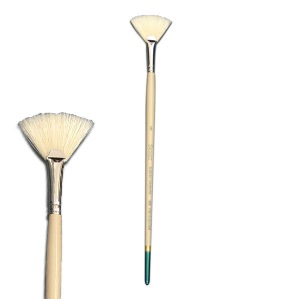 EACH -  SIGNET WHITE BRISTLE FAN #2 image