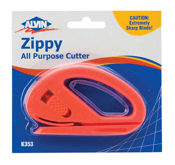 <p>One of the most versatile tools ever designed for cutting  paper, cloth, and plastic films. A standard double-edge razor blade is locked securely in the molded plastic handle.  Slip the foot of the tool under the material to be cut and push for a straight, clean cut.</p>