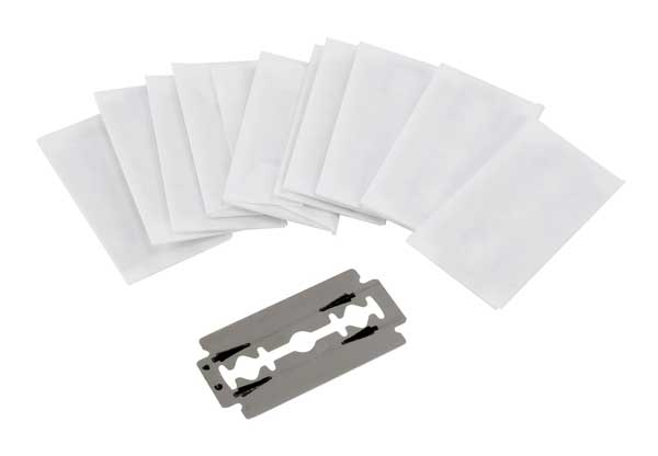 Replacement blades for the Alvin Zippy cutter. Pkg of 12.
