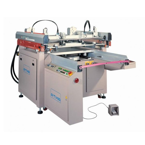 <p><h3>ATMACE 3/4 AUTOMATIC SCREEN PRINTER</h3> The ATMACE Screen Printer features Elegant Design, an excellent ATMA technology outstanding elegancy over logical high-performance design, close tolerance quick-reactive electro-mechanical transmission system can suffice various larger format job requirements.  Top Quality: ISO 9002 certified quality-assurance system, plus "Symbol of Excellence" awarded, assures top quality finish. Application: For flat-surfaced screen-printing on Film, Sheet, Thin Board, Mylars, Posters, Stickers, Membrane Switches, Name Plates, Sign Boards, Flexible Printed Circuit Boards etc</p>