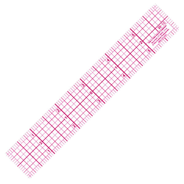 1 x 6" graph ruler calibrated in sixteenths. <br /><br /> C-Thru rulers are clear plastic with red markings in various  scales and grids. There markings are easy to read for close  registration over black lines beneath. Markings are laminated so they will not rub off.