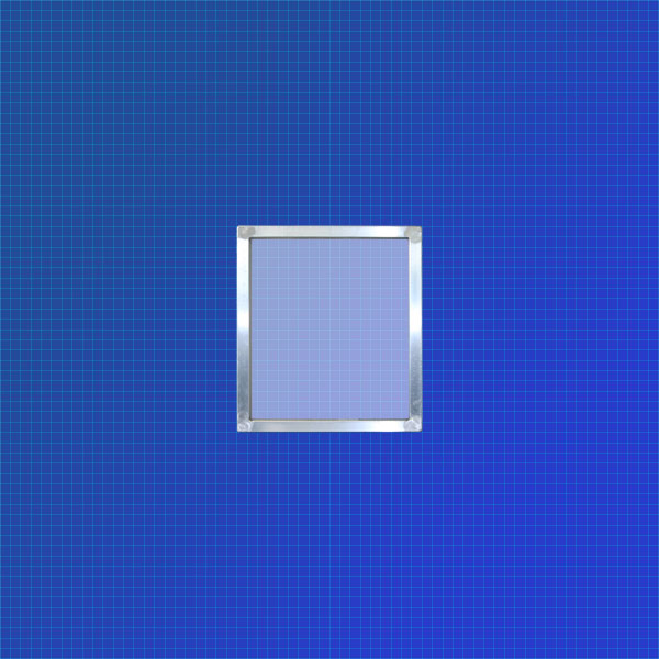EACH -  ALUMINUM FRAME 14X20" W.110W MESH image