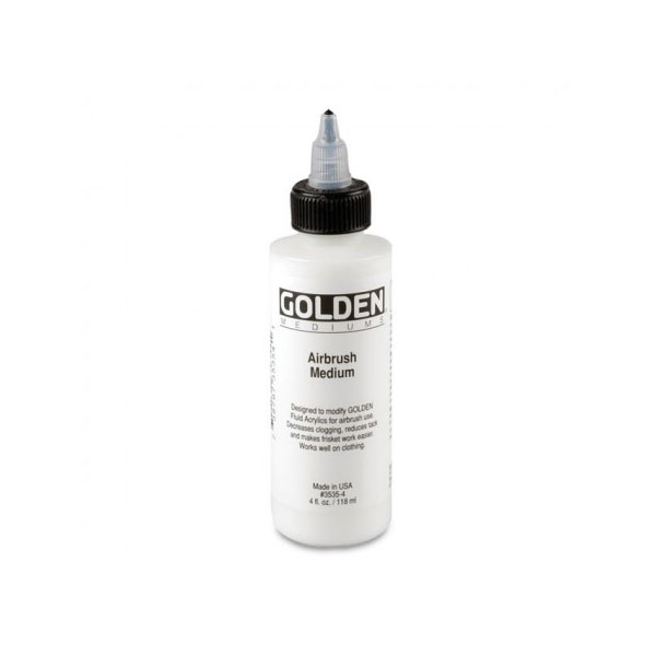 A medium that increases flow for use in airbrushes.