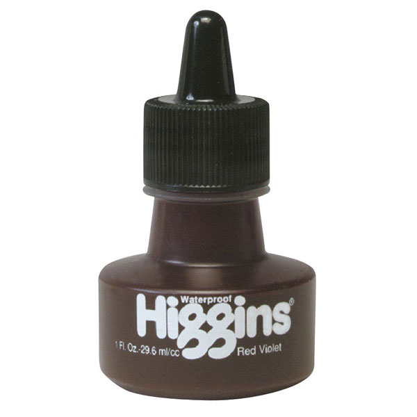 EACH -  #HIGGINS RED VIOLET INK 1 OZ image