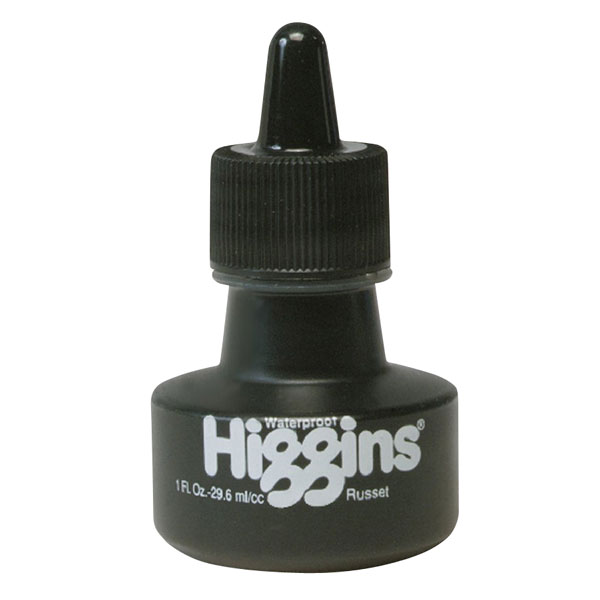 EACH -  #HIGGINS RUSSET INK 1 OZ image