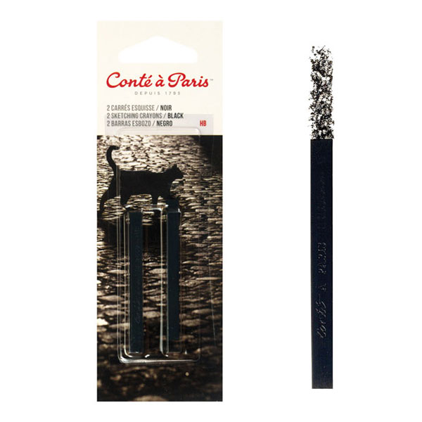 EACH -  CONTE 2 PACK BLACK HB HRD image