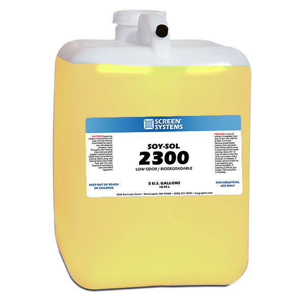 5GAL -  CUBITANER SOY-SOL SCREEN WASH image