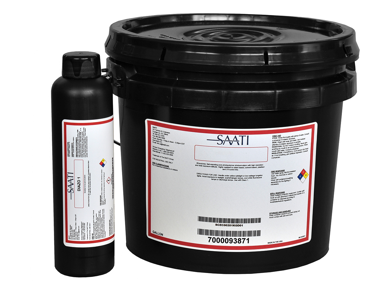 GAL -  SAATI GRAFIC HS DUAL CURE EMULSION image