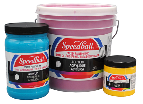 <p> <h3> Speedball Non-Toxic, Water Soluble, Permanent Ink</h3> Permanent inks designed for the professional or hobby screen printer. Inks dry to a permanent film that is ideal for schools, institutions, or anywhere toxicity is a problem. All colors are formulated without the use of heavy metals.</p> <p><strong><font color=#FF0000>Click On The Color Box To See  8oz, Quarts and Gallons</font color=#FF0000></strong></p>