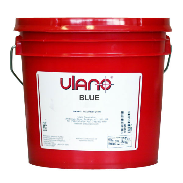 BLUE is a ready-to-use, extremely-fast-exposing SBQ-photopolymer direct emulsion formulated for imprinted sportswear printing. It resists plastisol inks, including newer, more aggressive, post-phthalate plastisols and most washup solvents, making it exceptionally easy to reclaim in automatic equipment or by hand. BLUE is especially efficient  with fixed or scanning LED units, as well as with fluorescent tubes or other low intensity light sources, or in shops that need high stencil making throughput. BLUE has high viscosity (6,000 - 8,000 centipose) that improves control when coating screens by hand. It affords exceptional  EOM (emulsion over mesh thickness) build per coat, better mesh bridging -especially on coarse mesh- good edge definition, and fast drying. BLUE stencils are durable, will  not become tacky under high humidity conditions, have excellent wet strength, and are easy to wash out.