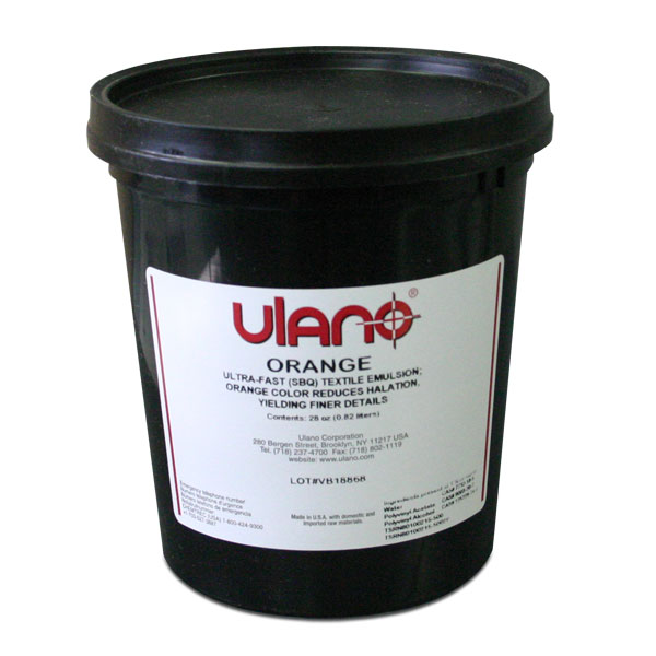 QT -  ULANO ORANGE PHOTOPOLYMER EMULSION image
